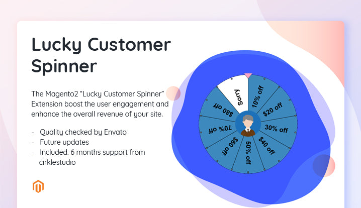 Lucky Customer Spinner Lucky Customer Spinner