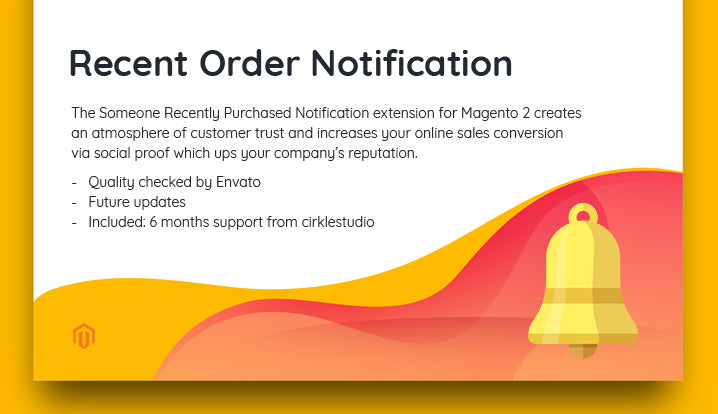 Recent Order Notification Recent Order Notification